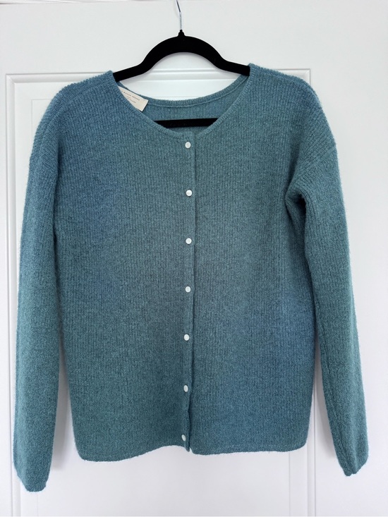 Sezane Sweaters - Sezane Gaspard Cardigan - Sage XS